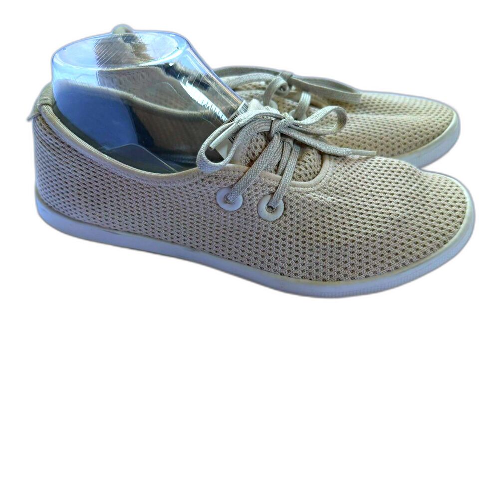 Allbirds Tree Runners Women’s Beige Knit Lightweight Breathable Sneakers  Size 8